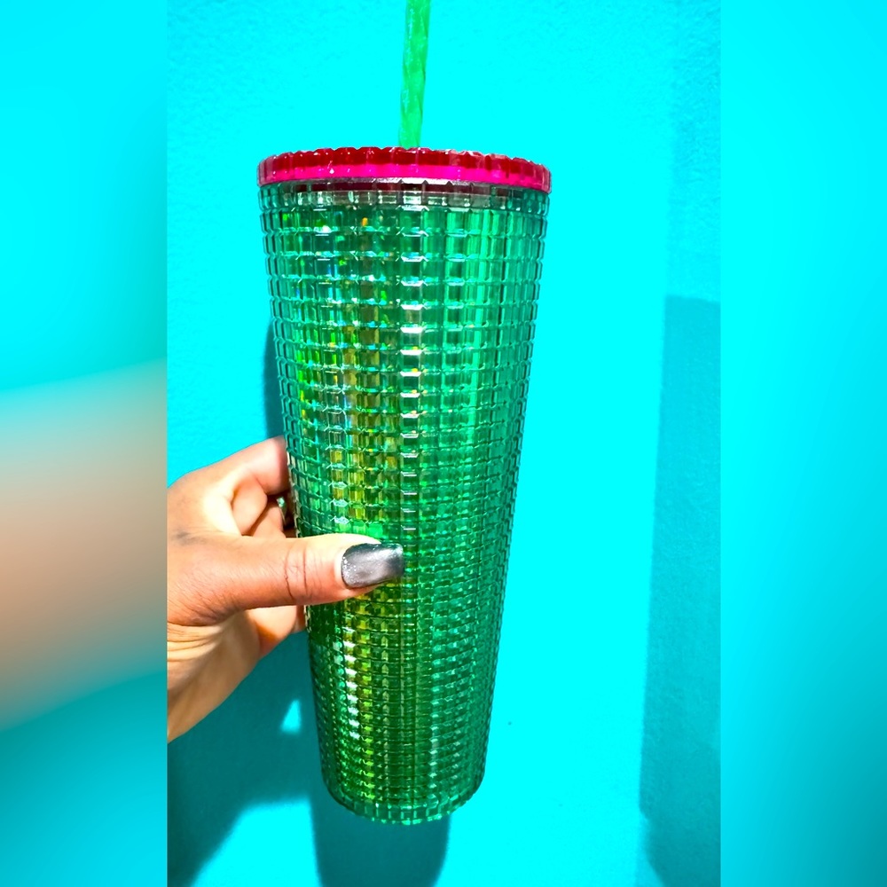 Watermelon Starbucks Tumbler.